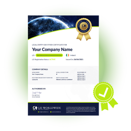 Lei Certificate